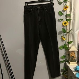 vintage levi jeans, black, size W 29 L 22, orginal 550s
